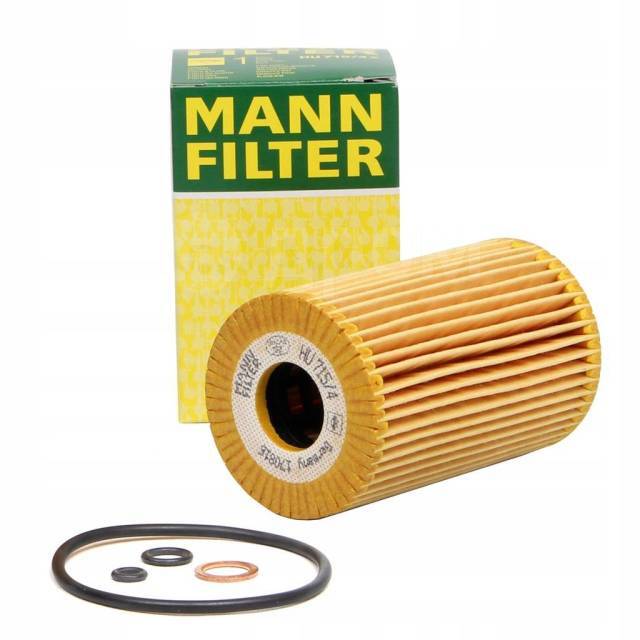 Масляный фильтр MANN FILTER HU7154X для BMW - купить по выгодным ценам в  интернет-магазине OZON (595435535)