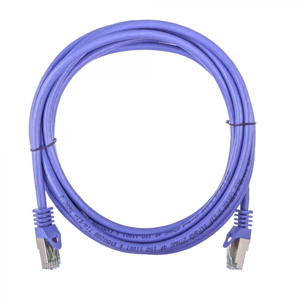 ACDКабельдляподключенияпериферийныхустройствRJ-45/RJ-45,3м,фиолетовый