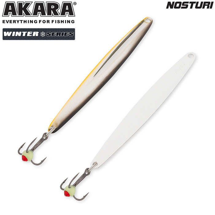 Блесна зим. Akara Ice Nosturi 60 6 гр. 21-Sil/Sil
