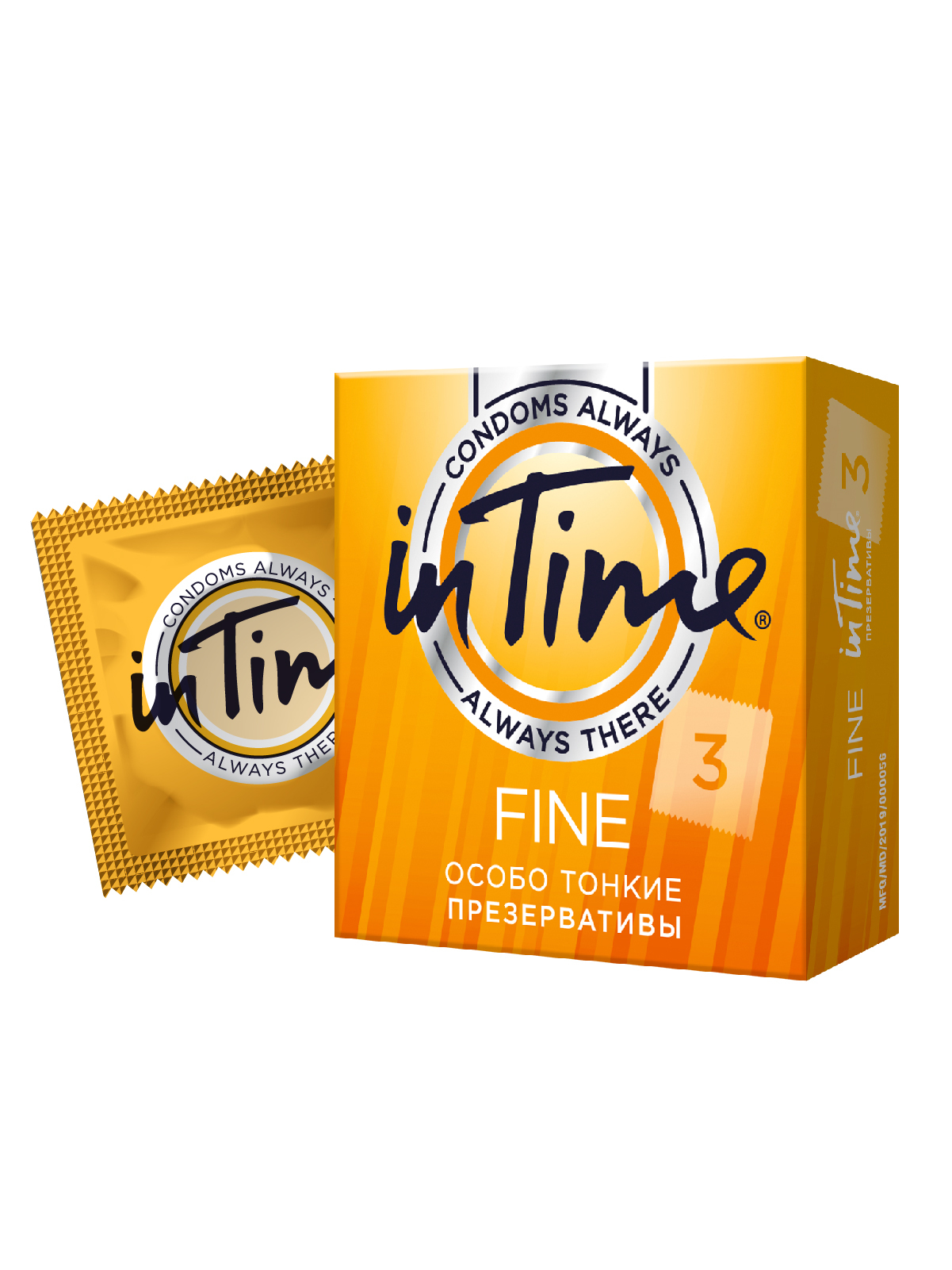 Презервативы IN TIME Fine особо тонкие (S) 3 шт