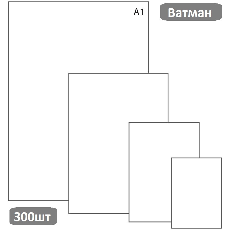 Плотность ватмана а1