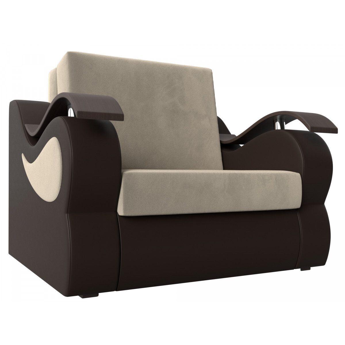 Кресло кровать милена серый