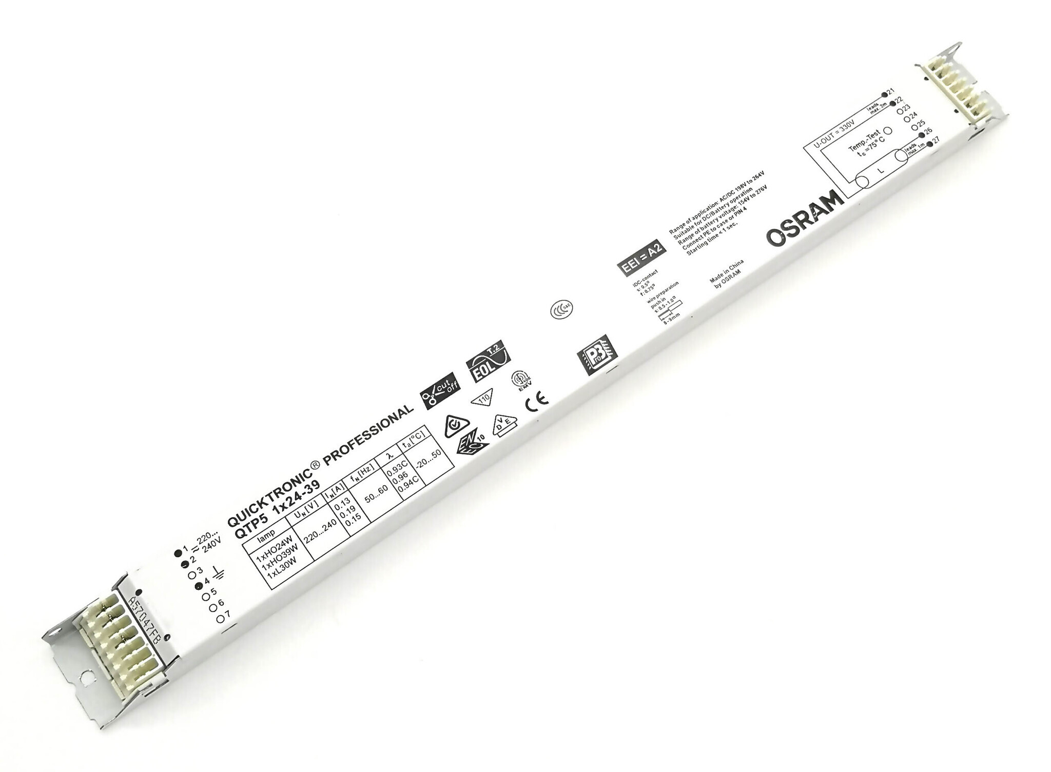 Osram quicktronic. Quicktronic professional qtp-m 2 26-32 osram. эпра-standard для lp-02. hf-p 2х24-39 (philips) - эпра. osram qtp-m 1x26-42.