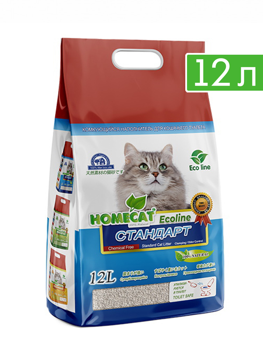 Homecat Наполнитель Зеленый Чай Купить
