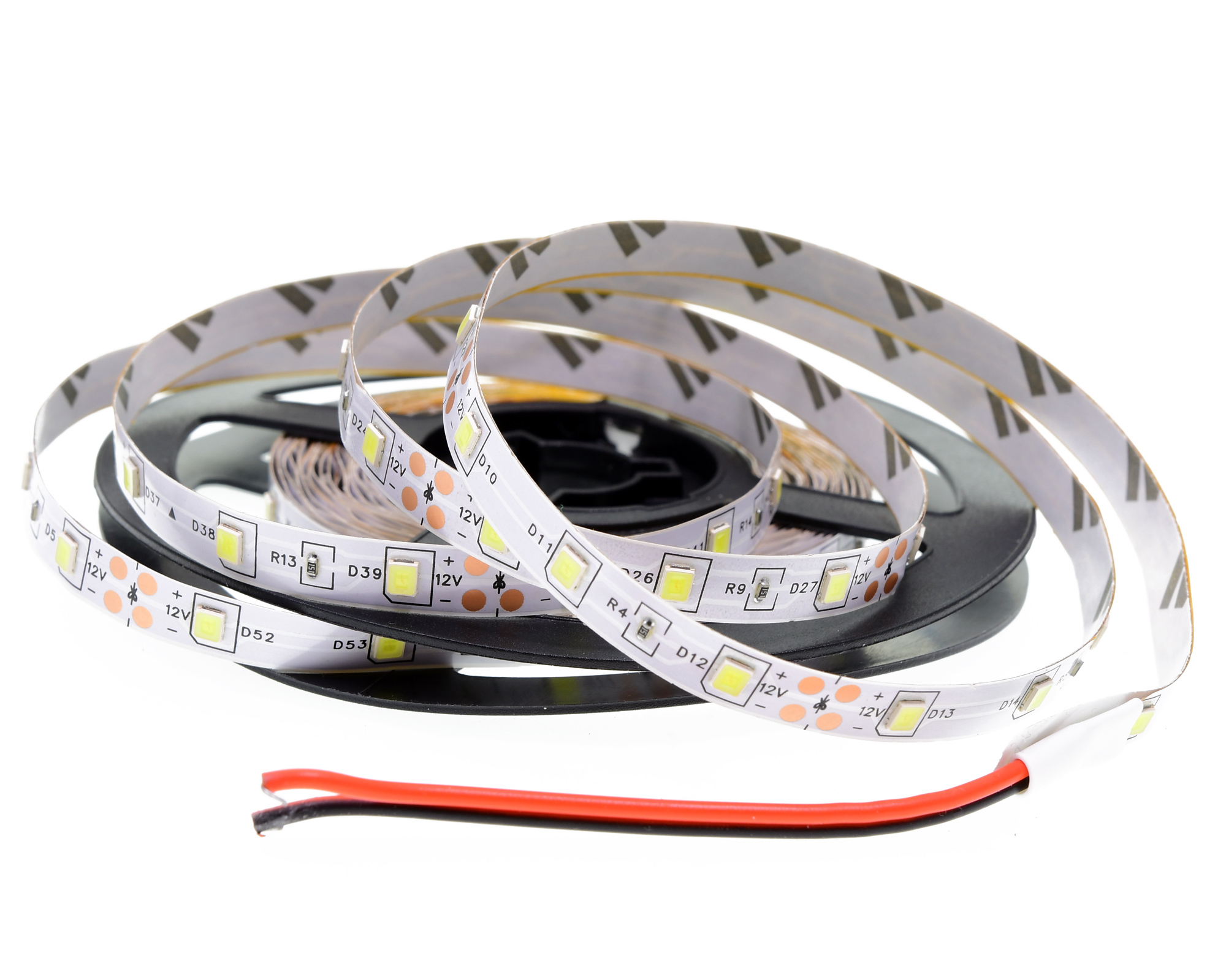 СветодиоднаялентаIP22SMD2835(60LED)12VDC24WDLEDDLEDБелая6500K