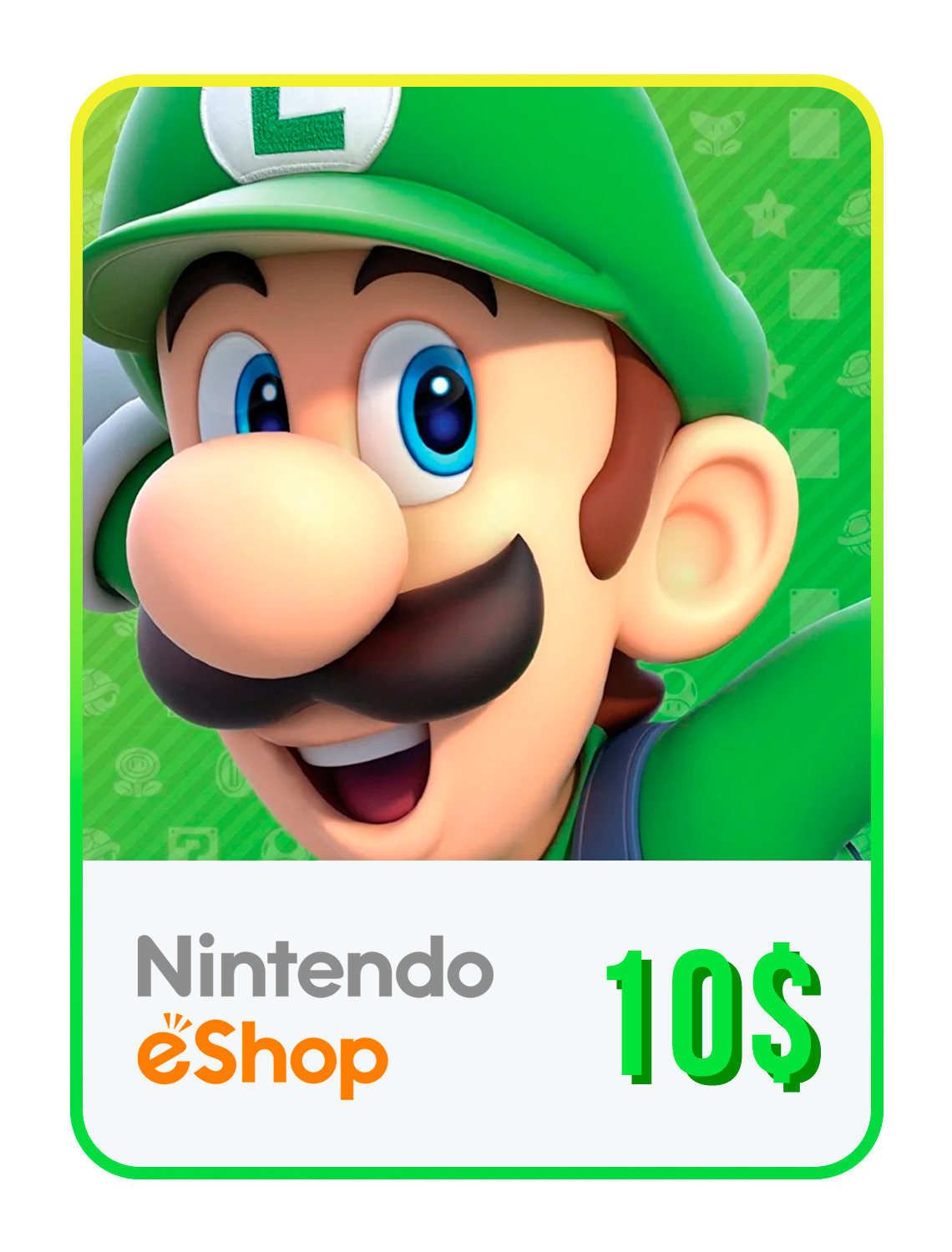 Карта оплаты nintendo eshop