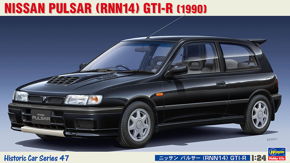 Hasegawa Автомобиль Nissan Pulsar (RNN14) GTI-R (1990) (1:24) Модель для сборки