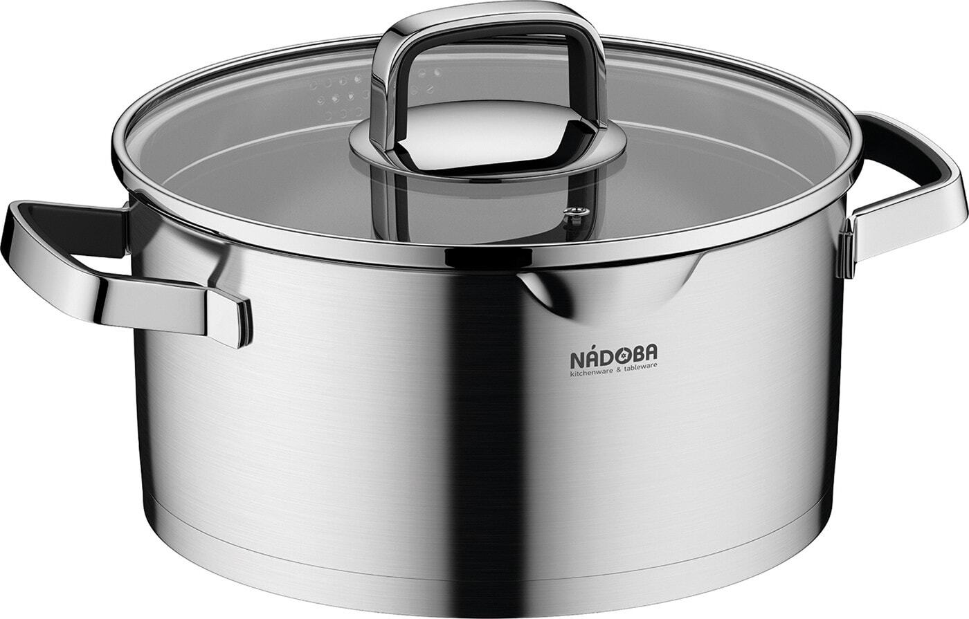 Набор кастрюль nadoba. Кастрюля nadoba dona 726112. кастрюля nadoba dona 3,3 л. кастрюля nadoba dona 726111. 726112 кастрюля 3,1л dona.