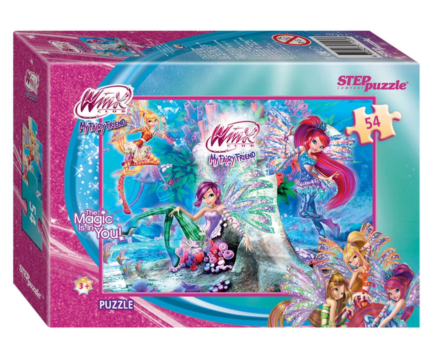 Пазл STEP puzzle 54 Winx - купить с доставкой по выгодным ценам в  интернет-магазине OZON (685257844)