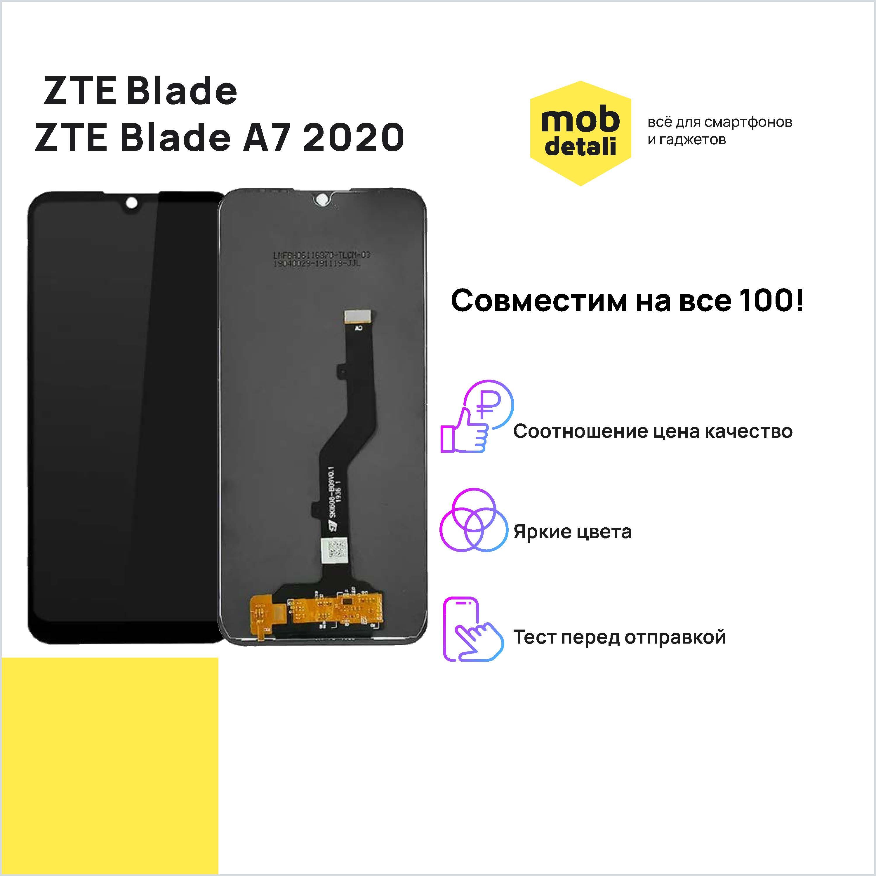 Zte blade 2020 дисплей