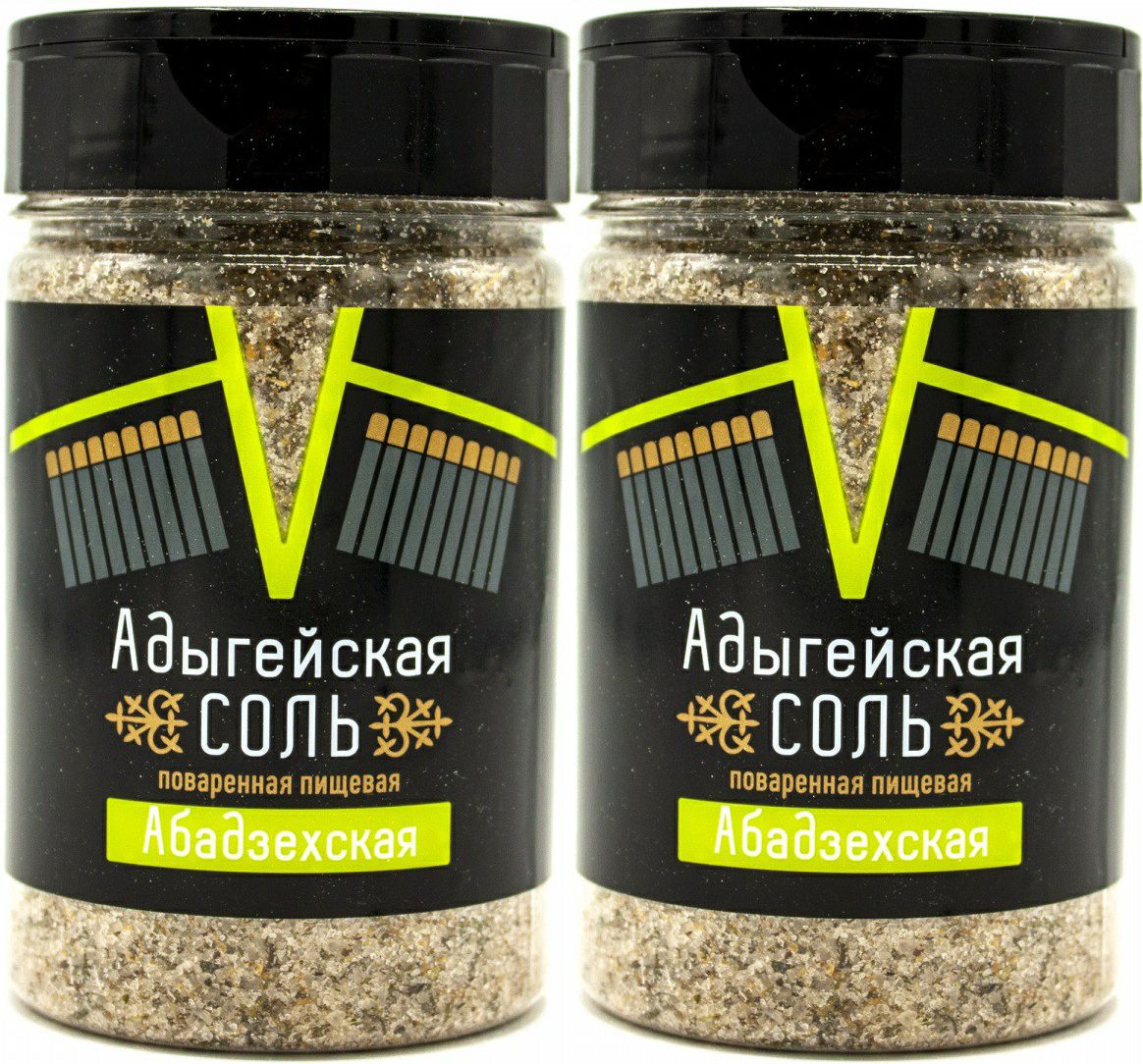 Соль каменная Адыгейская Абадзехская, комплект: 2 упаковки по 300 г - купить с доставкой по выгодным ценам в интернет-магазине OZON (694694738)