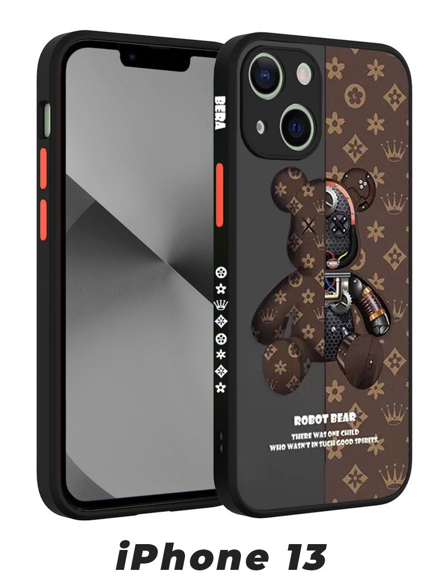 Чехол на Iphone 13 с принтом/Чехол с защитой камеры на Айфон 13 с рисунком  - купить с доставкой по выгодным ценам в интернет-магазине OZON (695661350)
