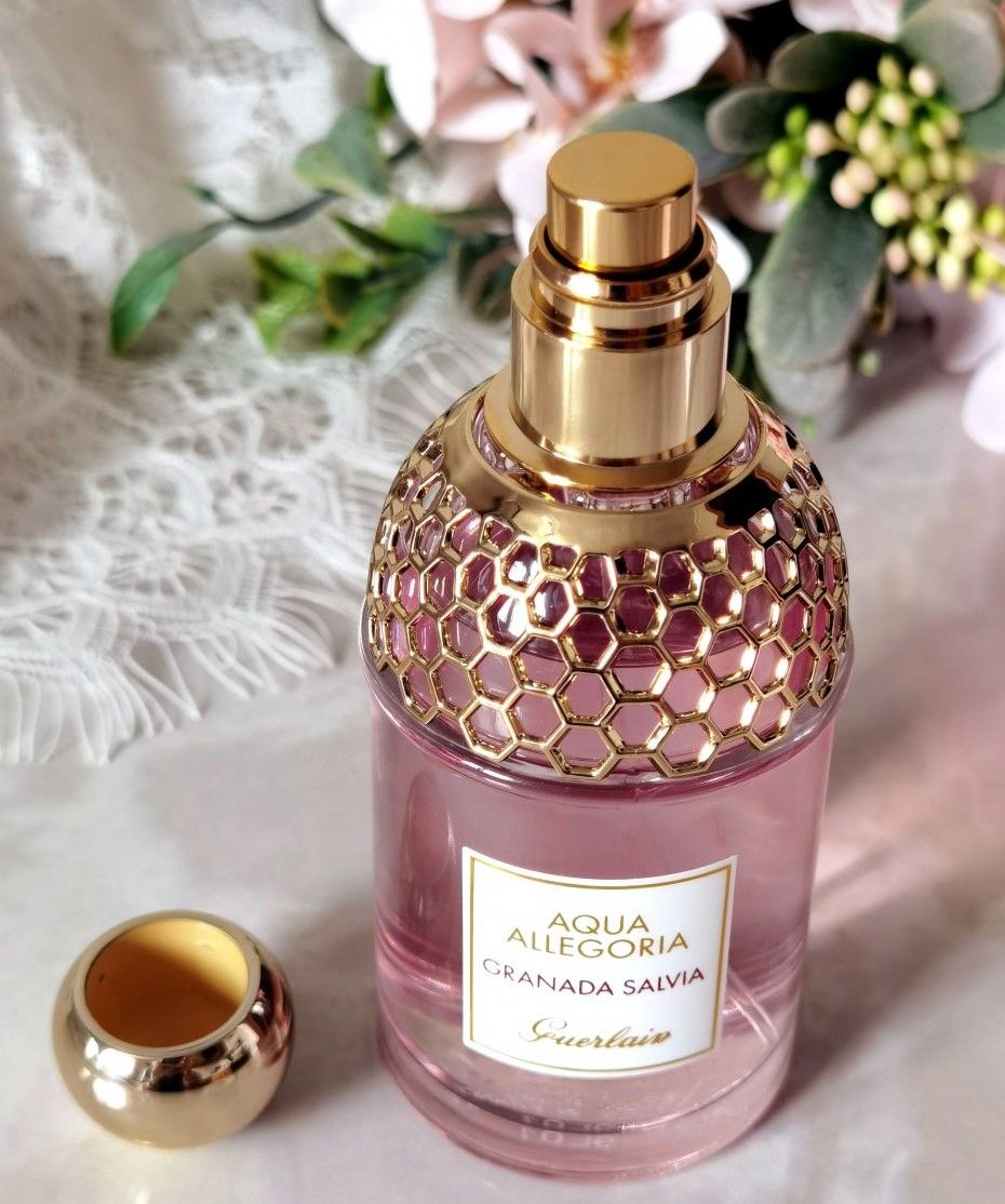 Guerlain aqua allegoria granada salvia. Герлен Аква аллегория Гранада. Герлен Гранада Салвиа. Герлен Аква аллегория Гранада Сальвия. Guerlain Aqua Allegoria"Granada Salvia" 75 ml.