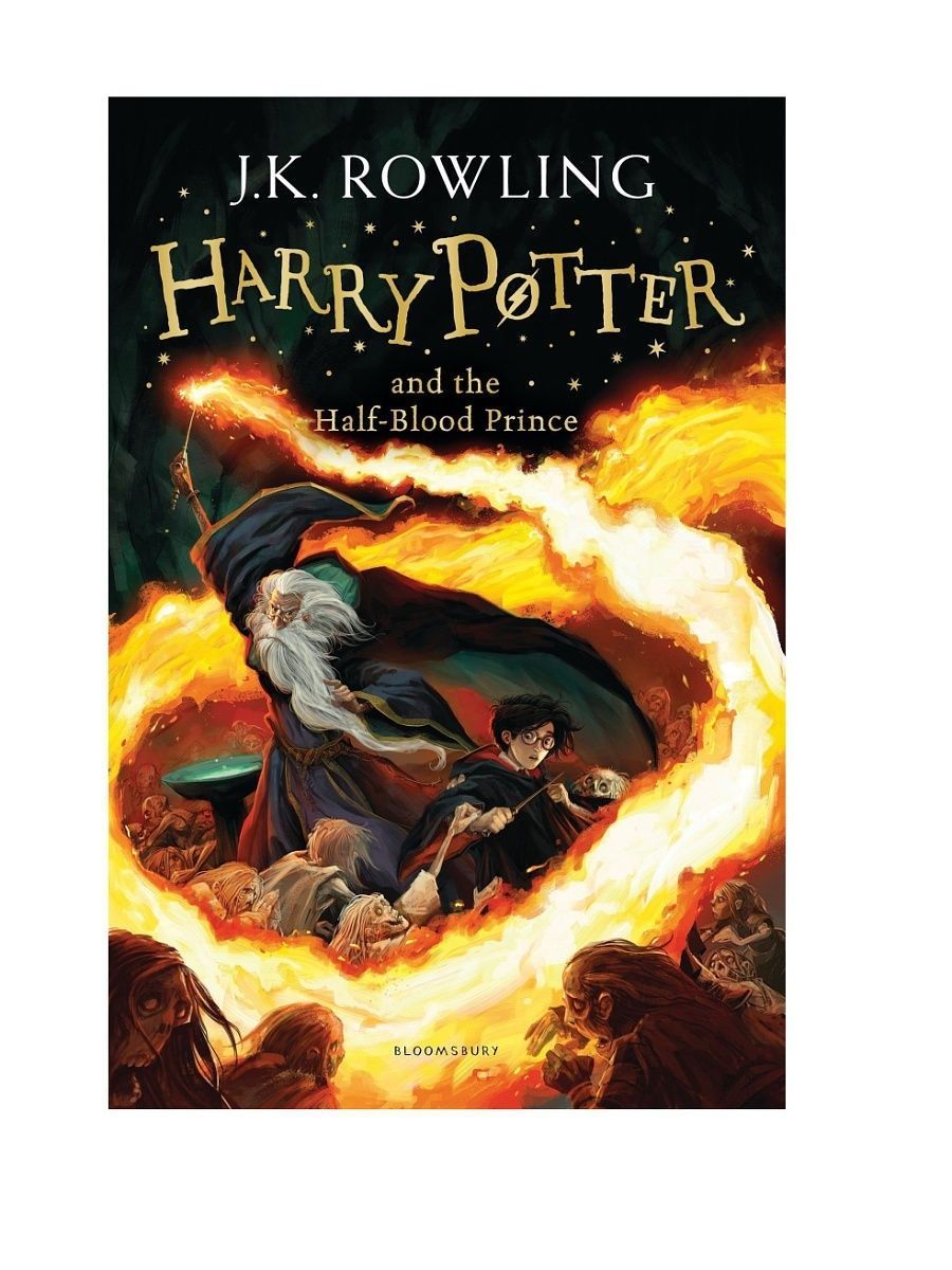 Harry Potter and the Half Blood Prince (J.K. Rowling) Гарри Потер и Принц-Полукровка (Роулинг Джоан Кэтлин) / Книги на Английском языке | Роулинг Джоан Кэтлин