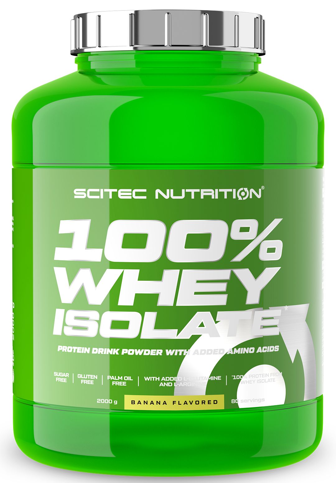 ПротеинсывороточныйизолятScitecNutrition100%WheyIsolate2000гБанан