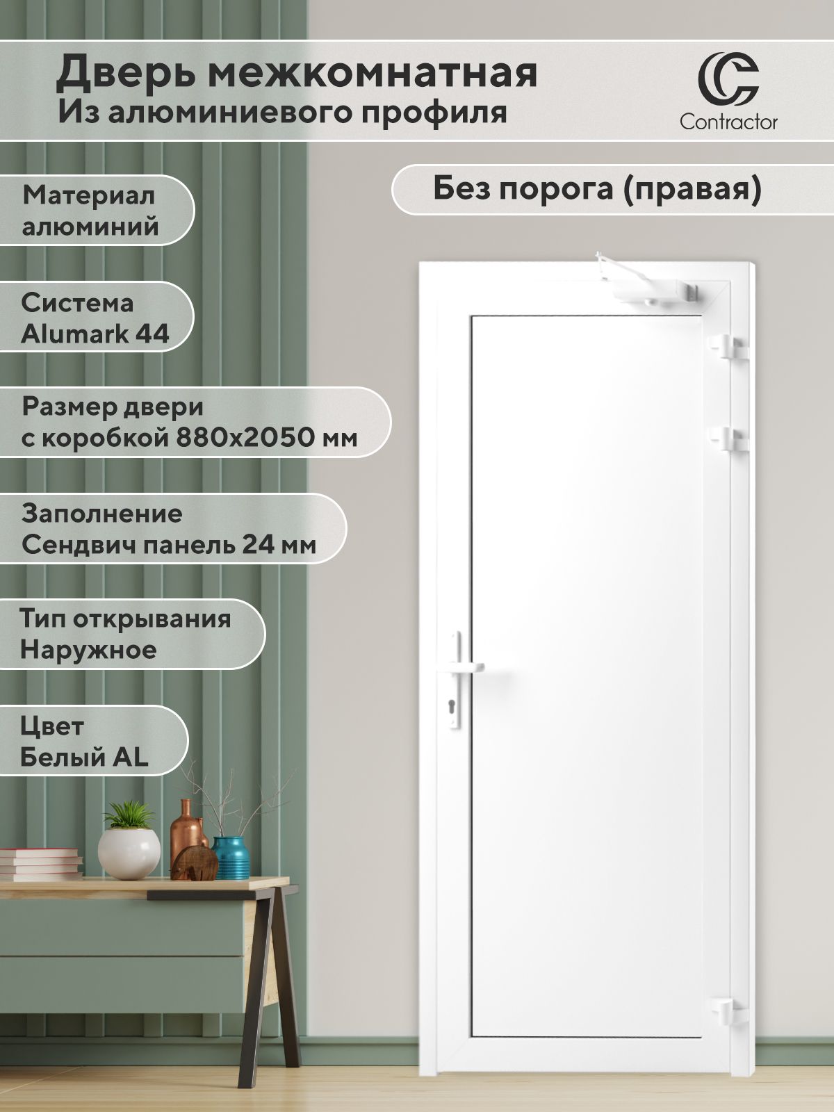 Двери пвх без порога