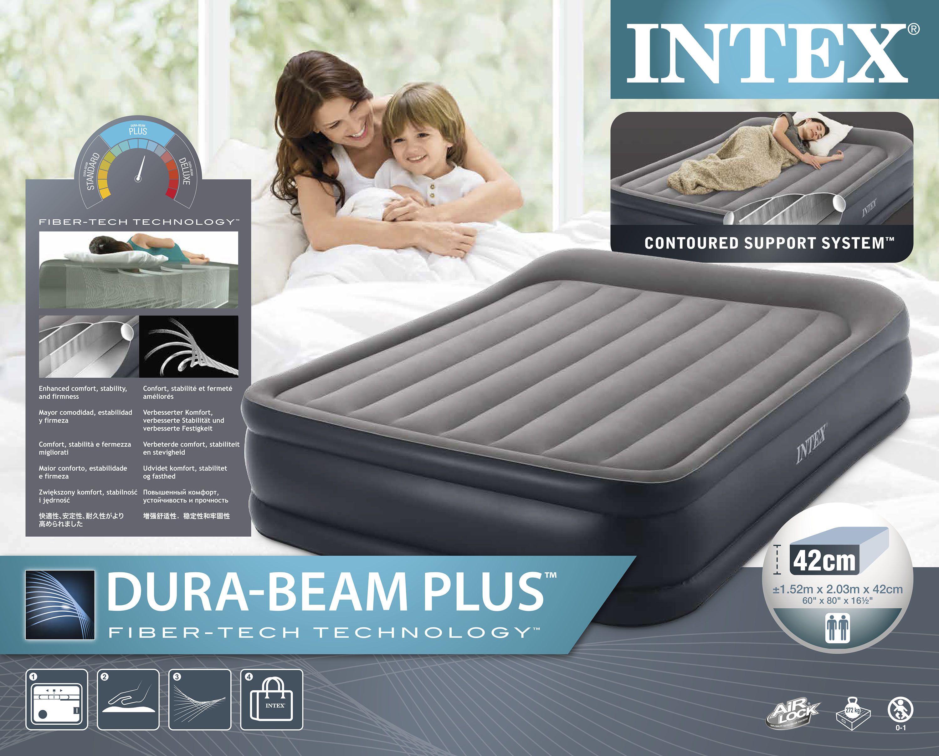 Матрас Intex dura Beam Plus