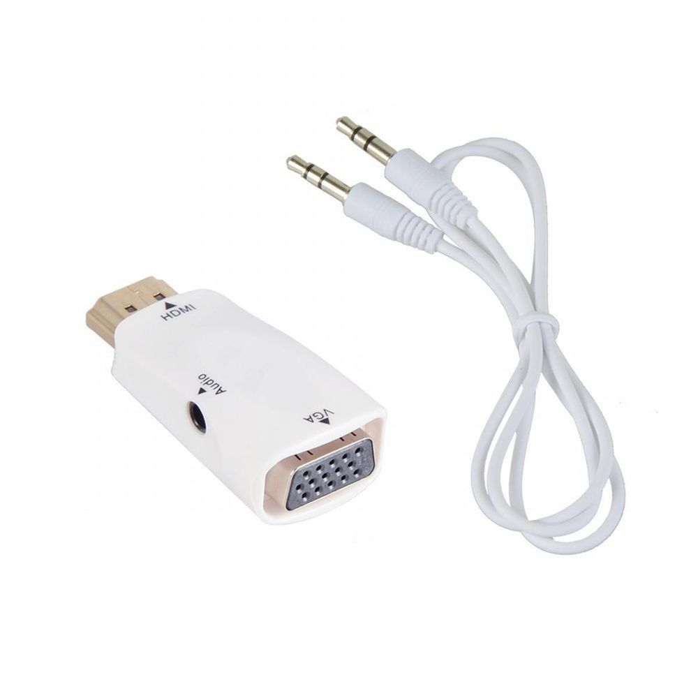 Переходник / адаптер HDMI папа - VGA папа.