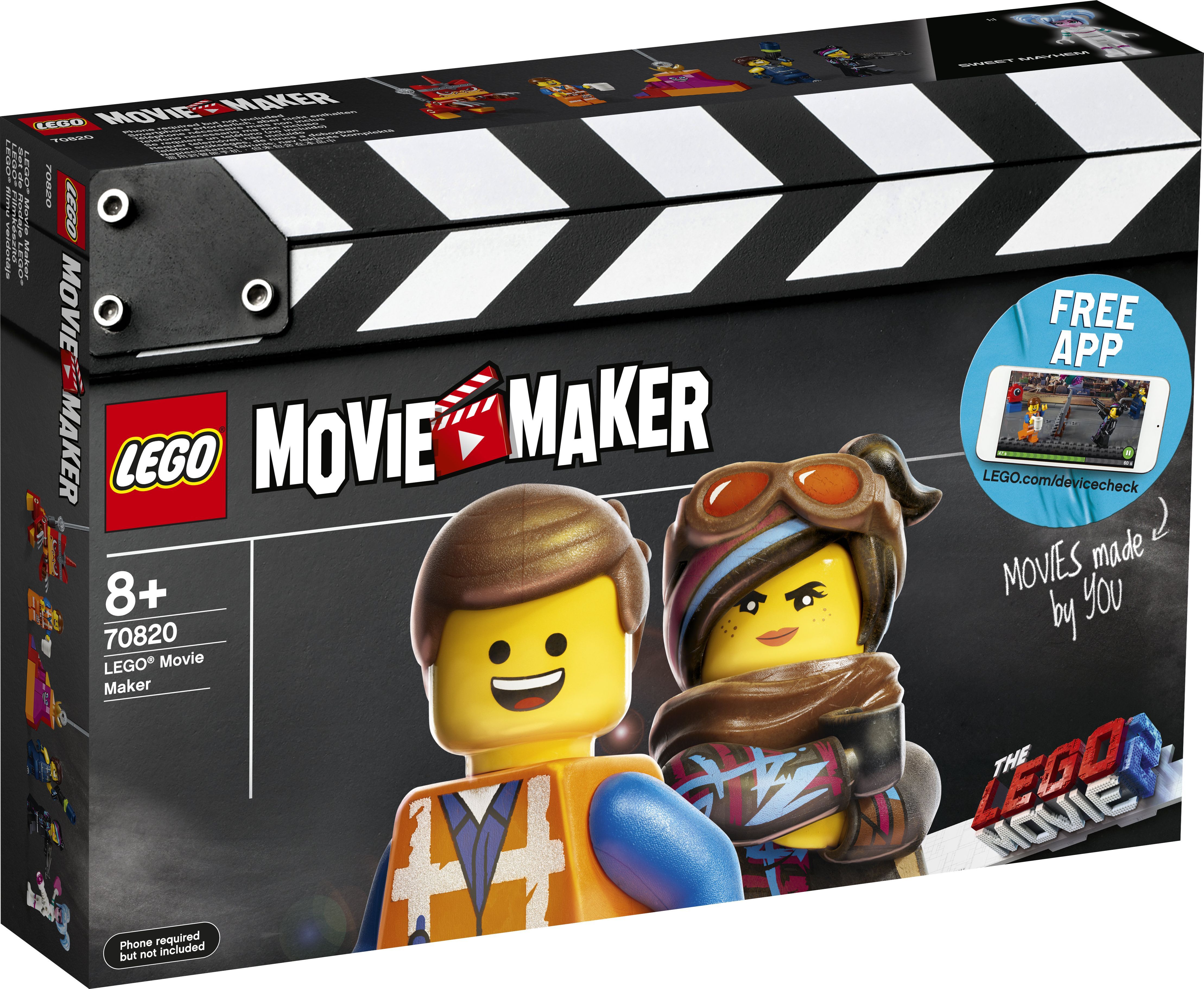 Lego movie maker cheap set 70820