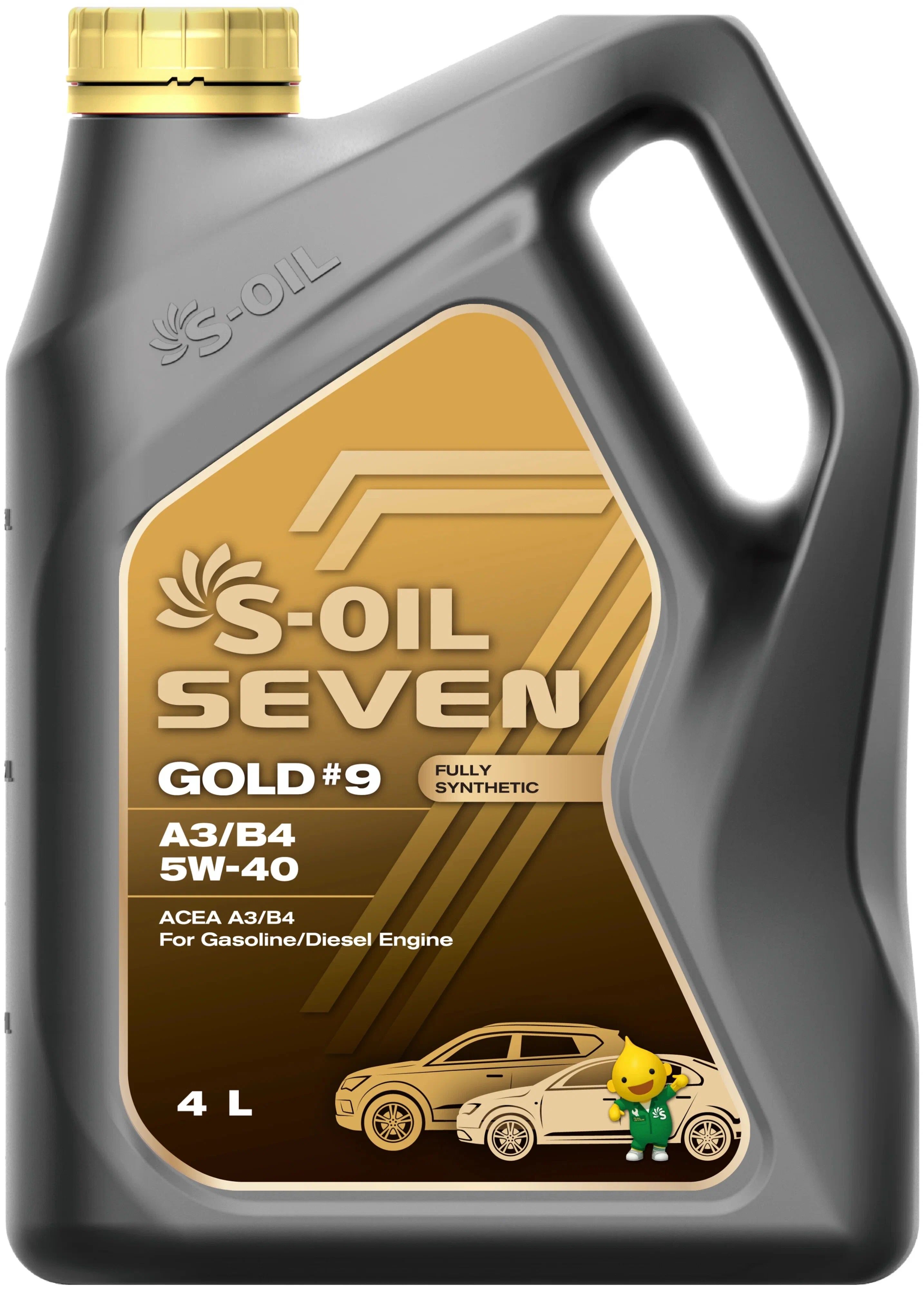 S-OILSEVENGOLD#95W-40Масломоторное,Синтетическое,4л