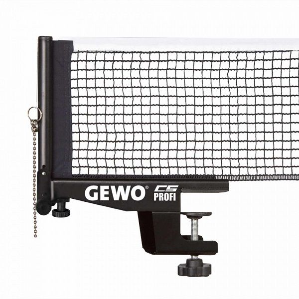 Сетка для н/тенниса Gewo CS Profi ITTF, Black