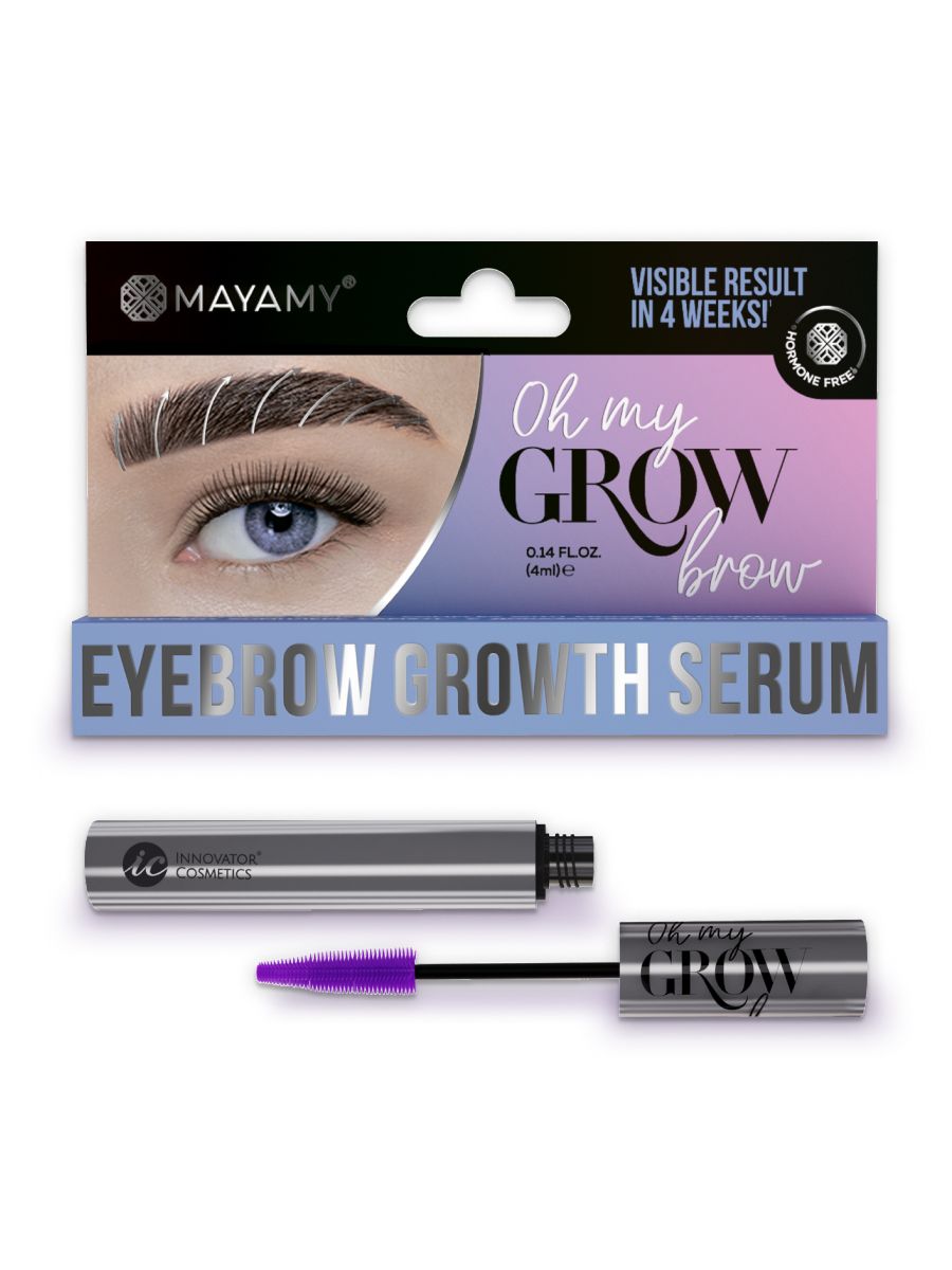 Innovator Cosmetics Сыворотка для роста бровей MAYAMY Oh my Grow, 4мл