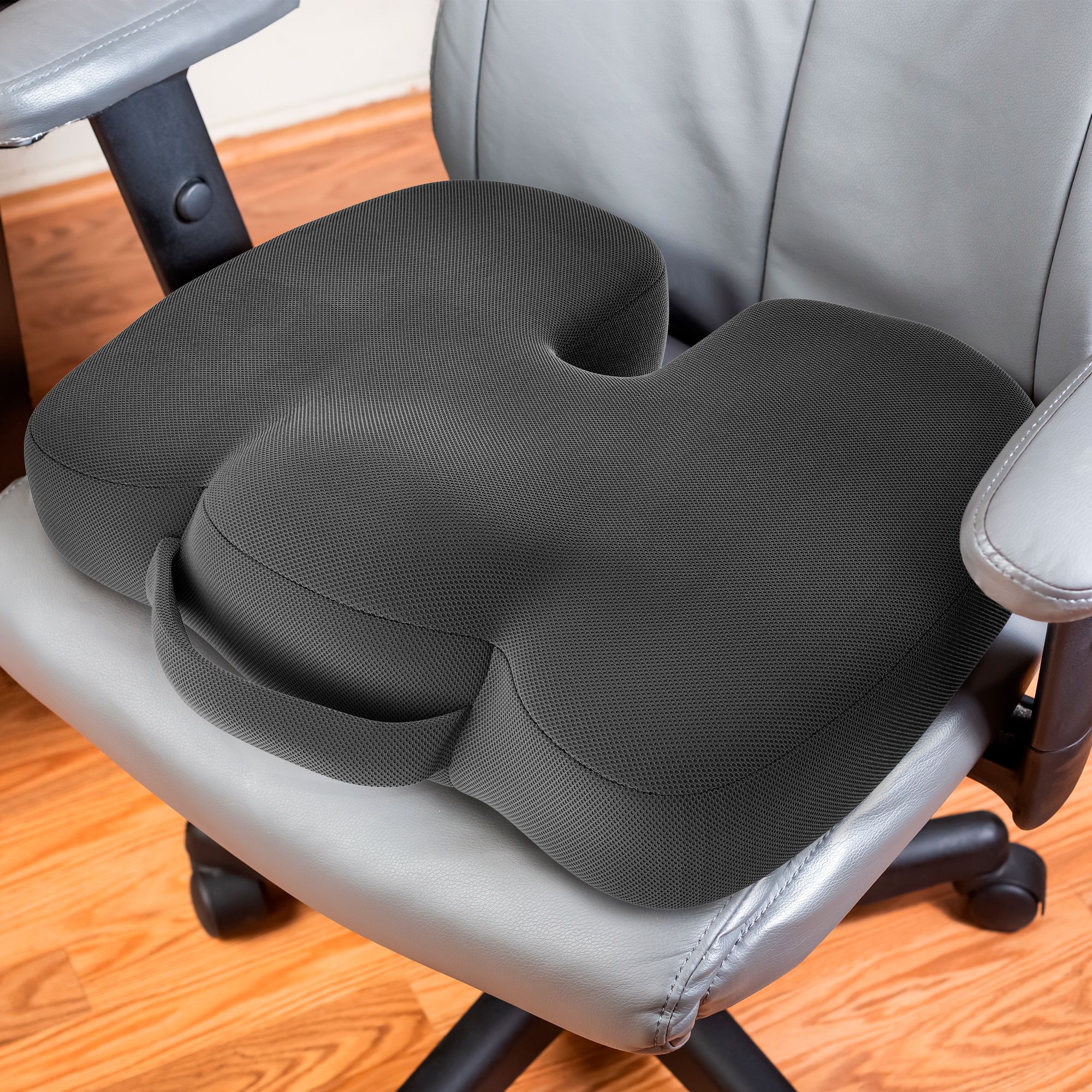 Подушка для сидения на стуле ортопедическая для большого веса