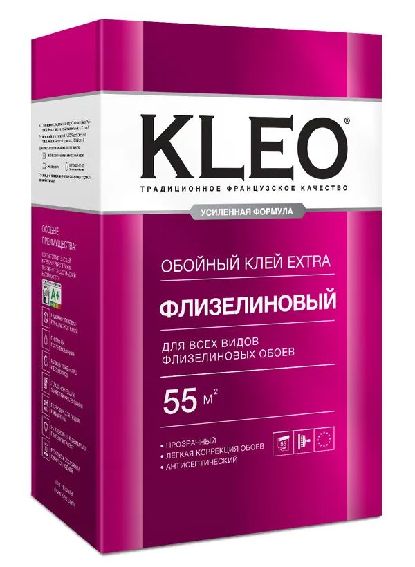 Обойный клей для обоев kleo. Клей обойный "Kleo Extra - Флизелиновый ( 380 г.). Клей для флизелиновых обоев Kleo Extra 55м.кв.380гр.. Клей для обоев Kleo Extra 55 Флизелиновый. Клей Kleo обойный Extra 320 гр.