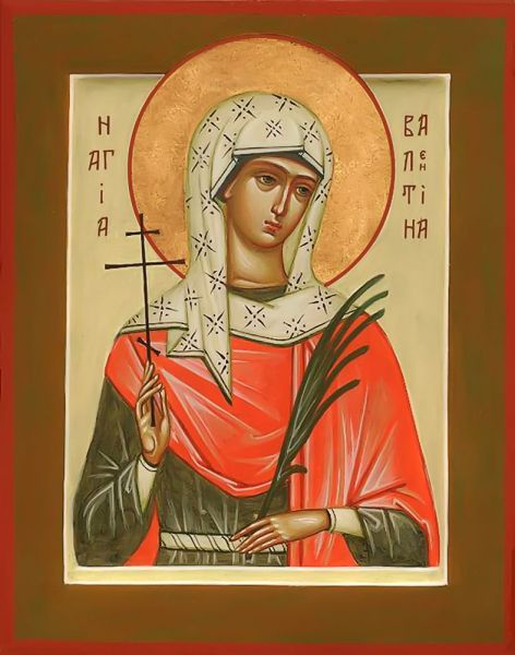 Икона валентина великомученица фото