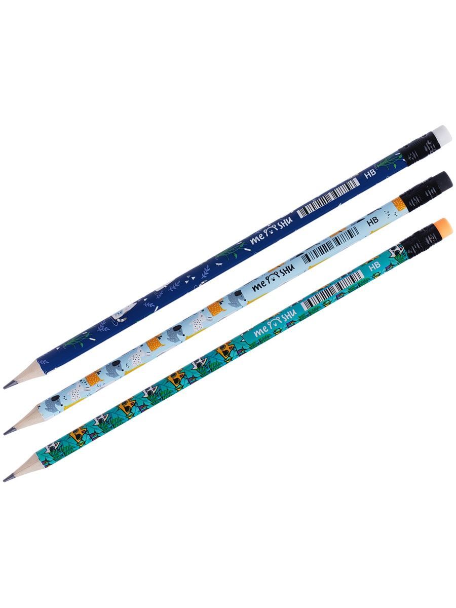 Meshu карандаш. , с печатью, с ластиком, ассорти, туба. Карандаши meshu. , с печатью, с ластиком, ассорти, туба. Meshu карандаш.