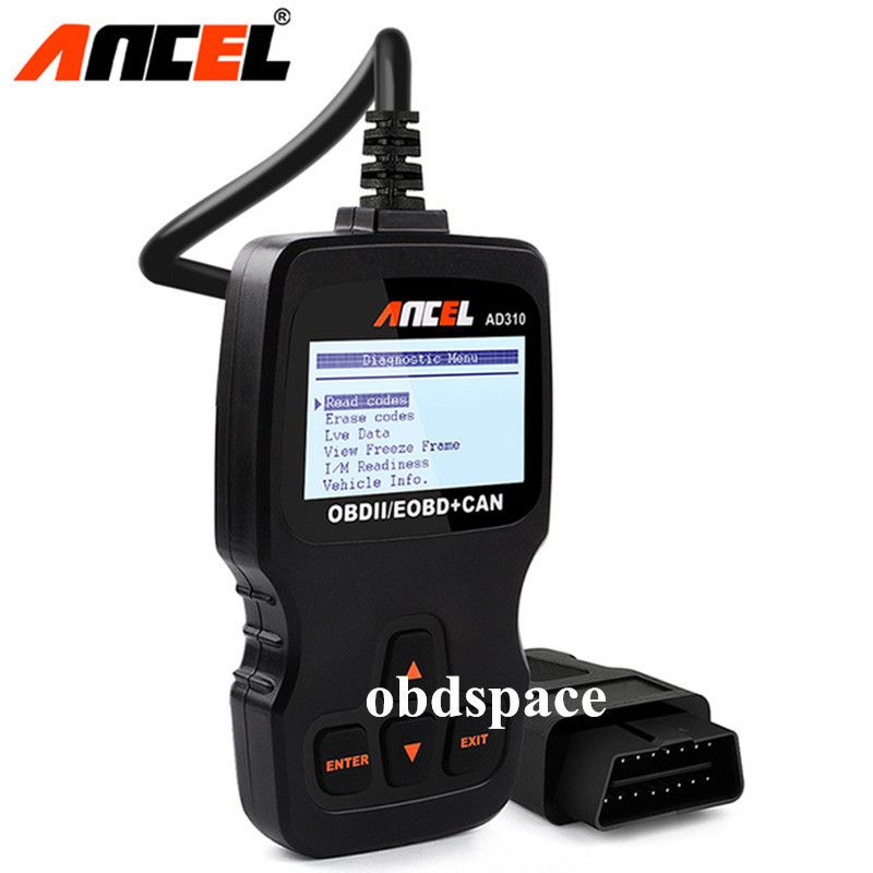 ANCEL AD310 OBDII Сканер Считыватель Кодов Для Автомобильных Двигателей