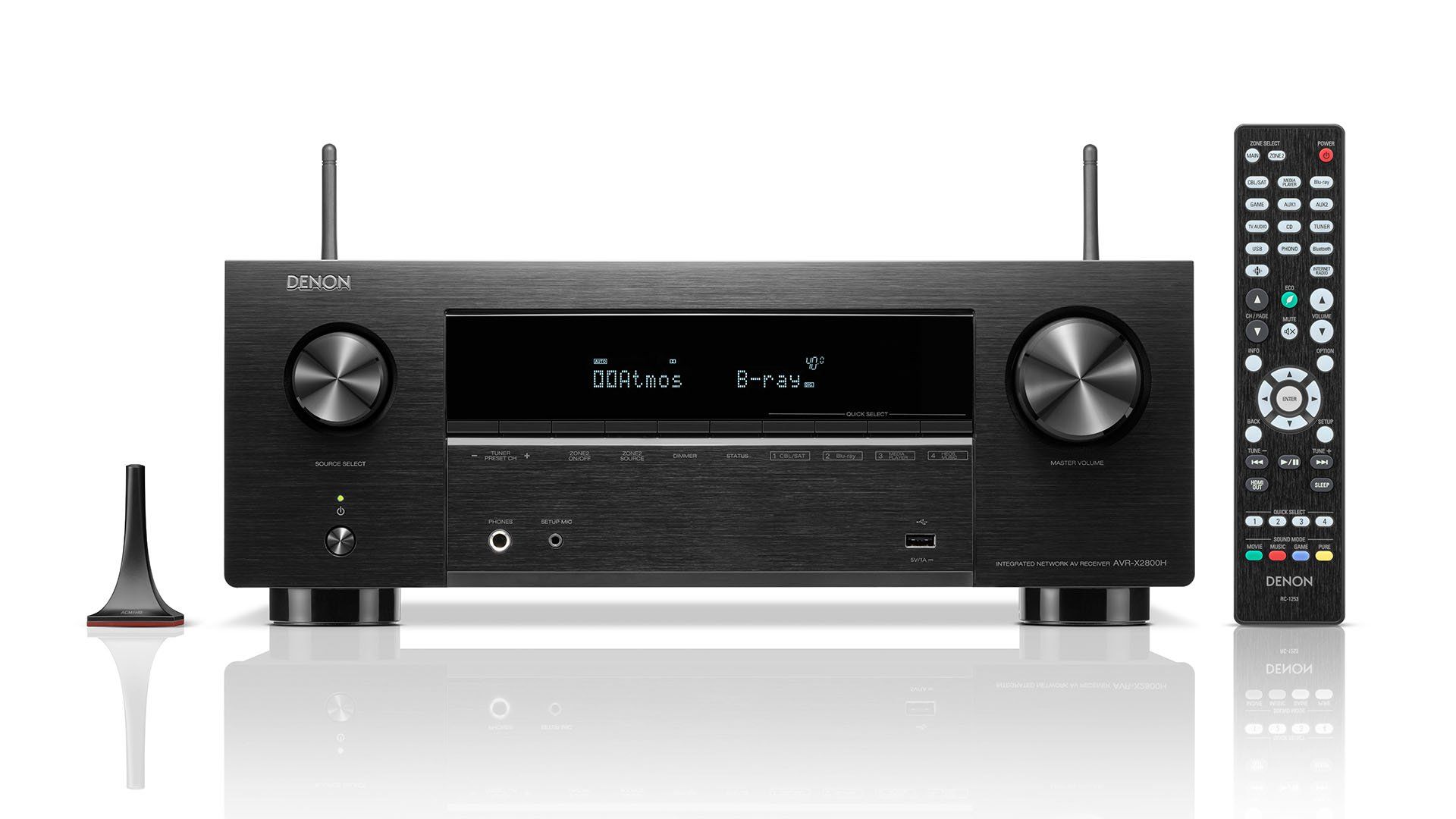 AV ресивер Denon AVR-X2800H EU BLACK