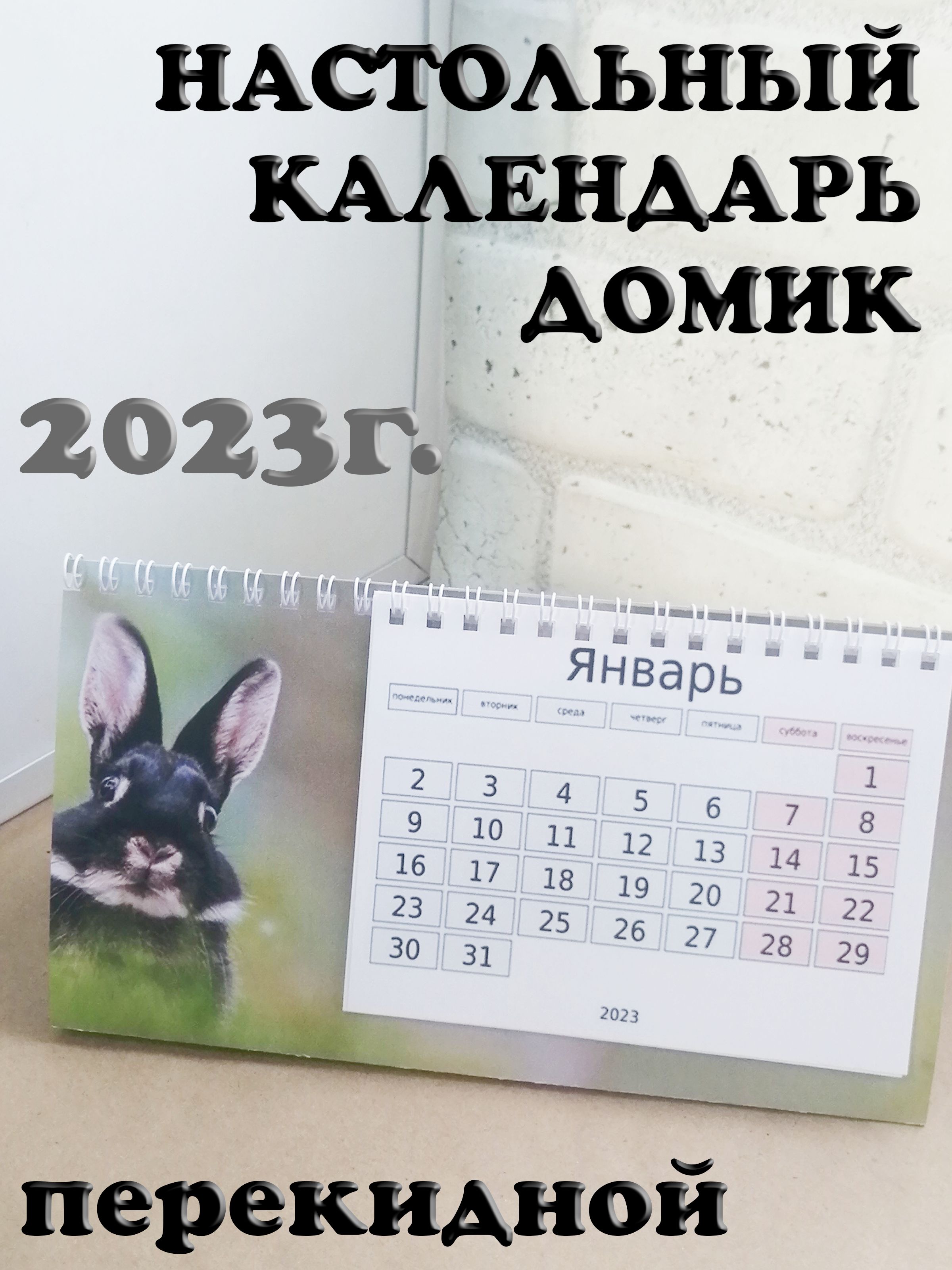 Календарь настольный 2023 перекидной домик - купить с доставкой по выгодным  ценам в интернет-магазине OZON (803211584)