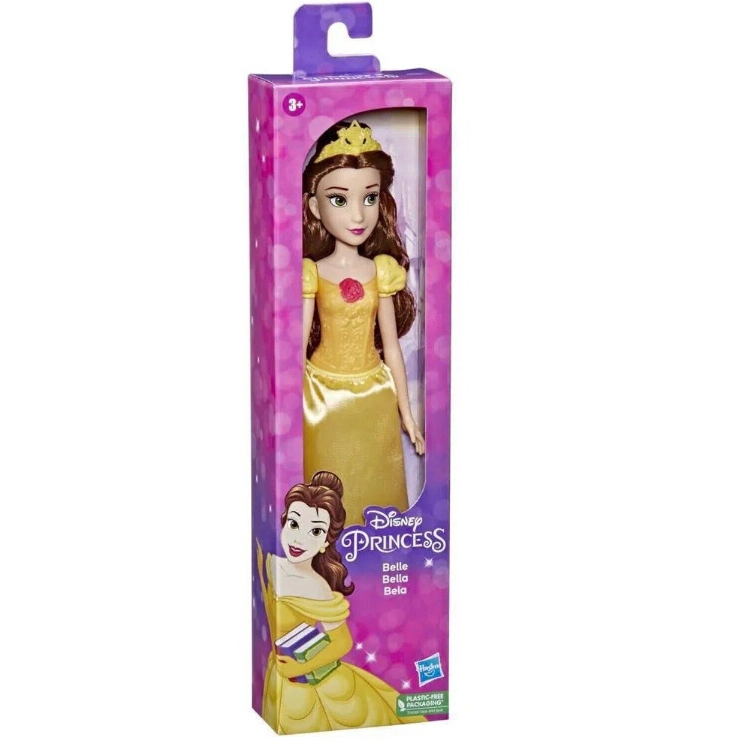 Disney Princess Кукла Бель F4267/F3382 - купить с доставкой по выгодным  ценам в интернет-магазине OZON (606508847)