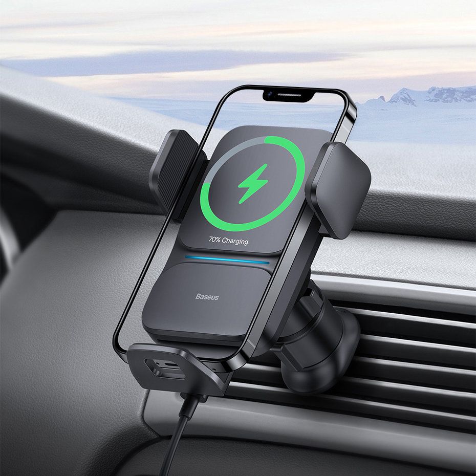 Baseus wisdom auto alignment car. Автомобильный держатель с беспроводной зарядкой baseus wisdom auto 15w (cgzx000001). baseus wisdom auto alignment car mount wireless charger qi 15w black. держатель baseus cgzx000001. baseus wisdom auto alignment car mount wireless charger（qi 15w）(air outlet base） black.