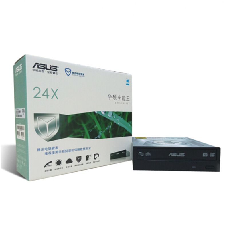 DVD привод внутренний, оптический, DVD-RW Asus DRW-24D5MT черный (в коробке)