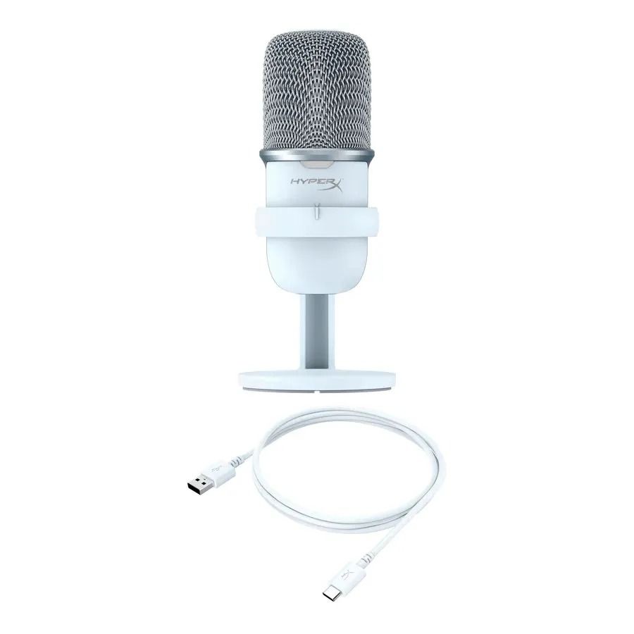 Проводные type c микрофоны hyperx. Микрофон hyperx solocast белый. микрофон hyperx solocast (usb, hmis1x-xx-bkg). микрофон hyperx solocast usb type-c.