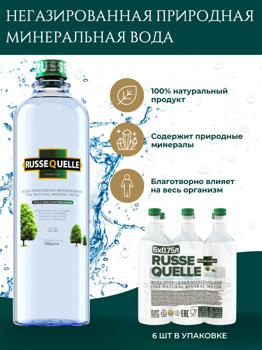 Вода в Стекле Негазированная купить на OZON по низкой цене