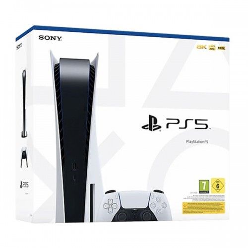 ИгроваяприставкаSonyPlayStation5(CFI-1216A)825ГБSSD,белый