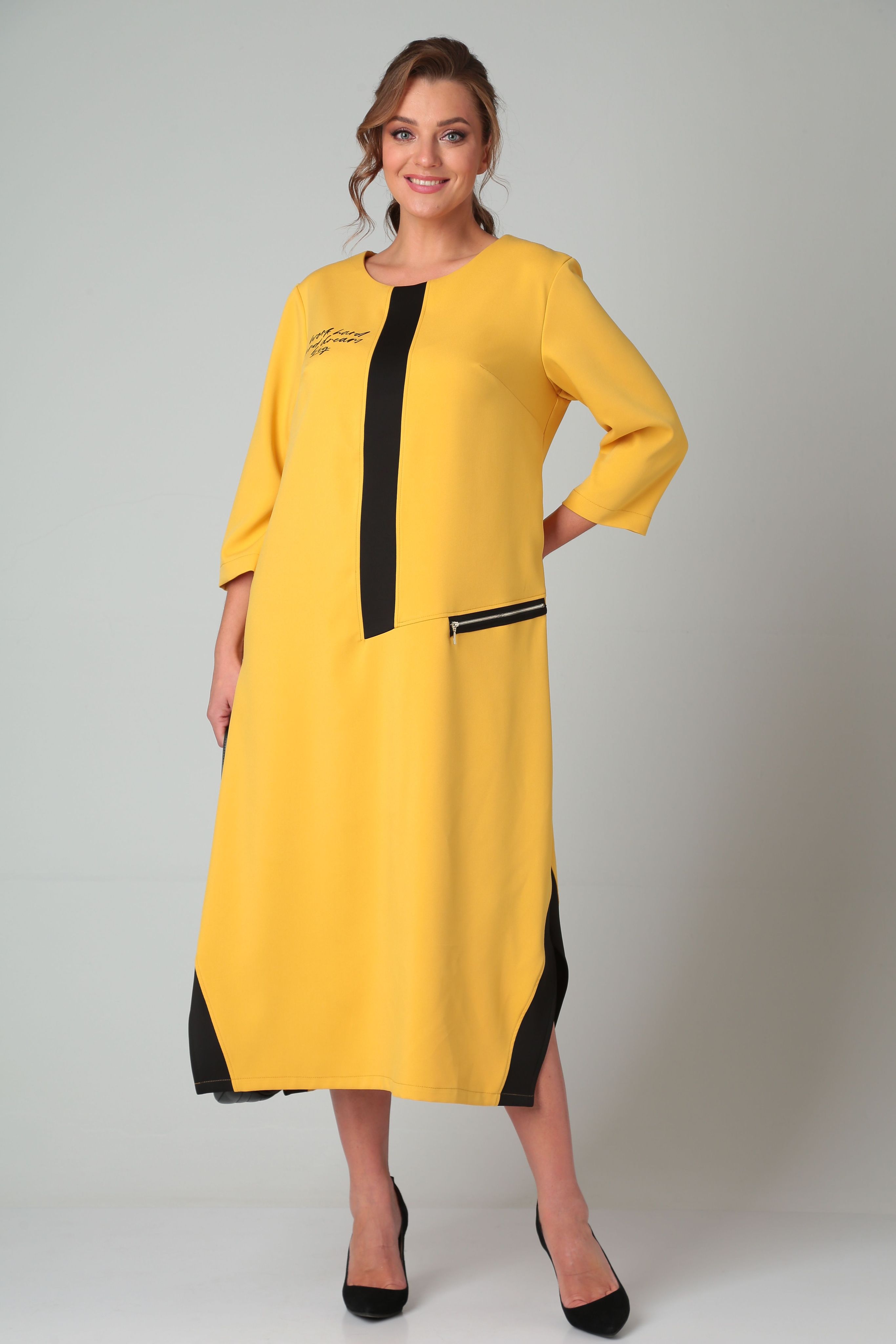 Купить Платье Michel Chic 2073 Серый Лео