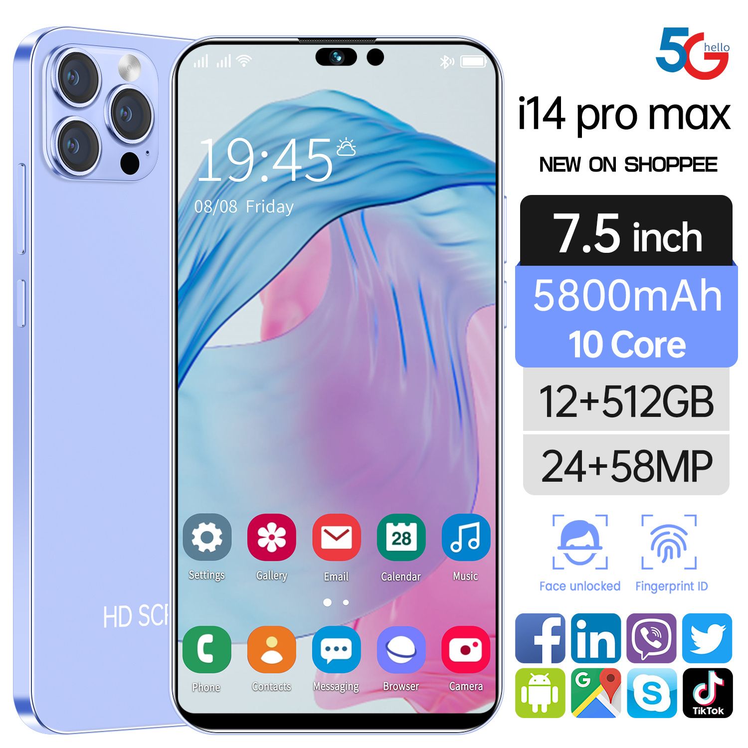 Смартфон i15 pro max 1 тб