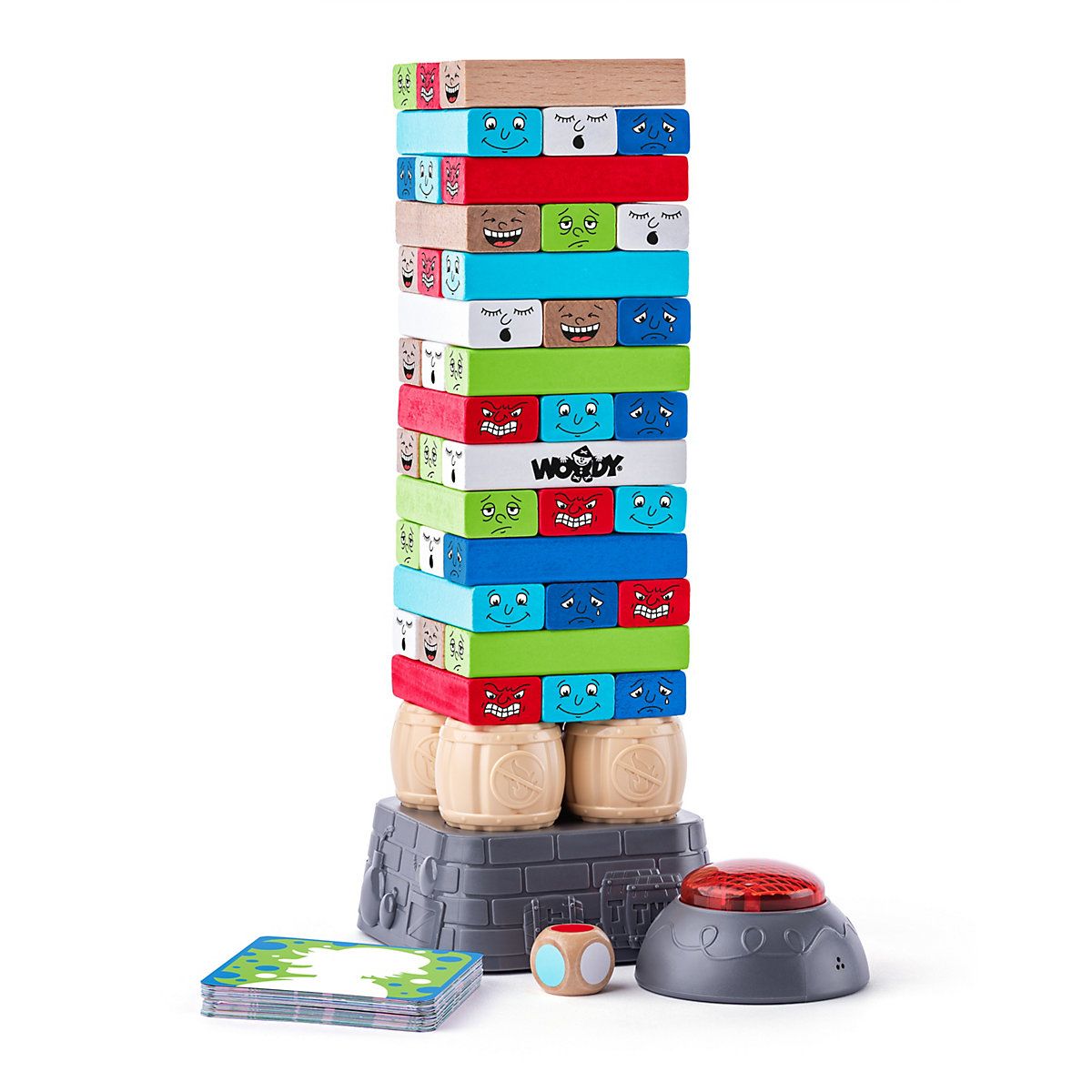 Детская развивающая игра которого многих странах. Пластиковая детская башенка Alpaca. Кубики Woody башня 90875.