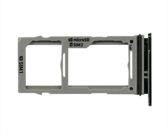Держатель SIM Samsung G970F S10e (2 SIM) синий