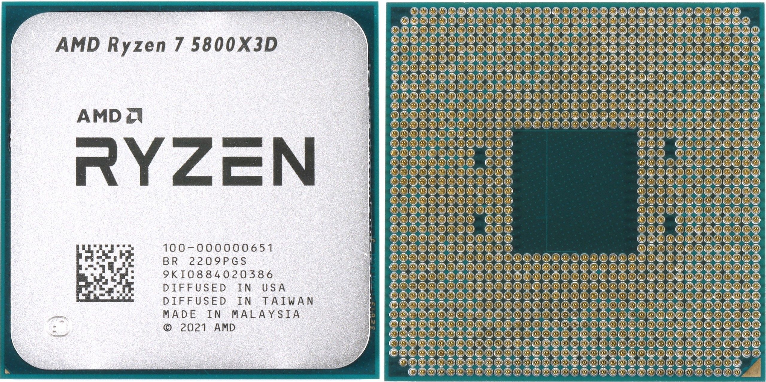 Amd Ryzen 7 5800x Desktop Cpu