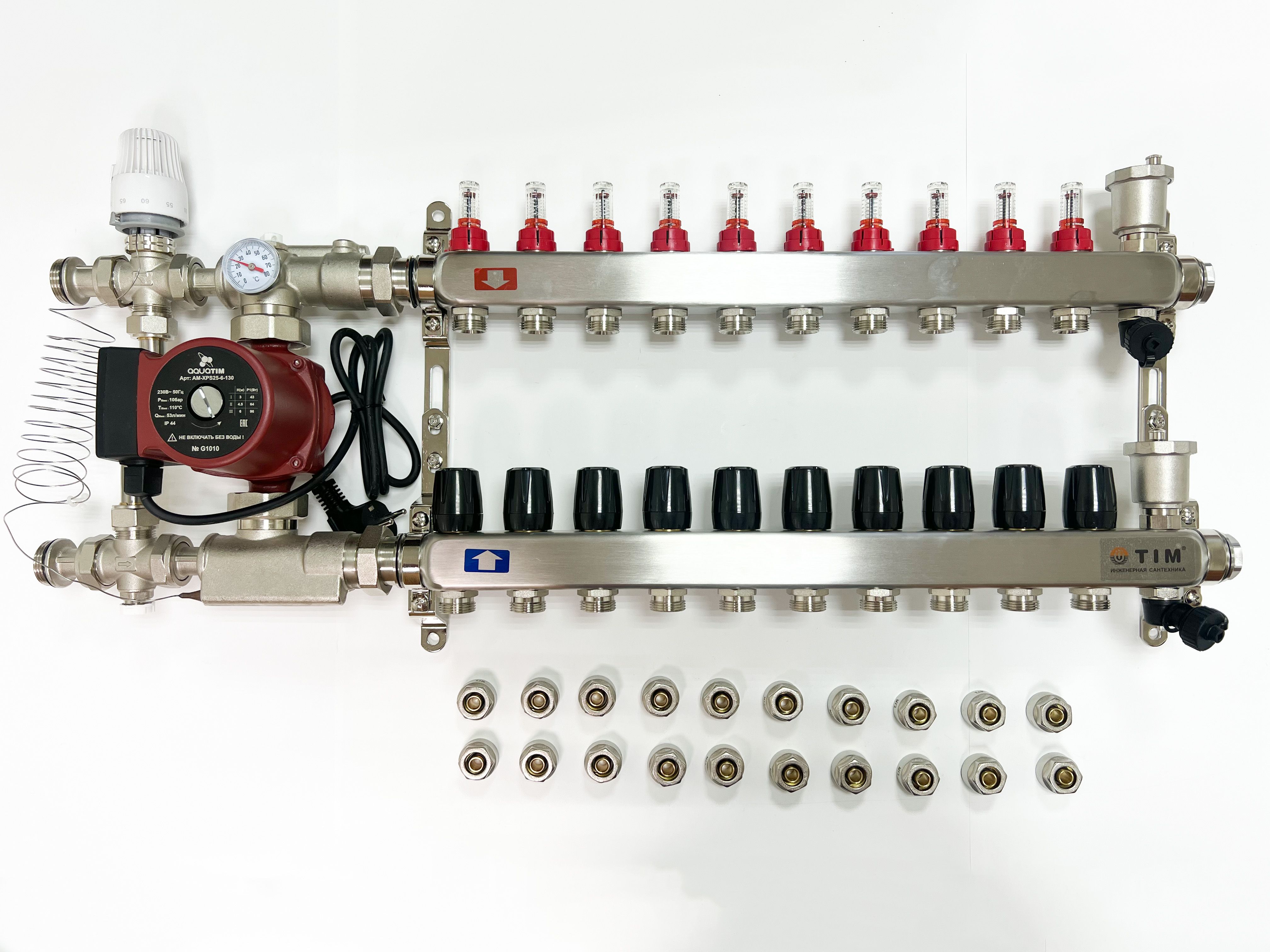 смесительный узел с расходомерами. коллектор р186 для теплого пола. коллектор регулирующий проходной 227 icma. коллектор теплого пола frw. смесительный узел с расходомерами.