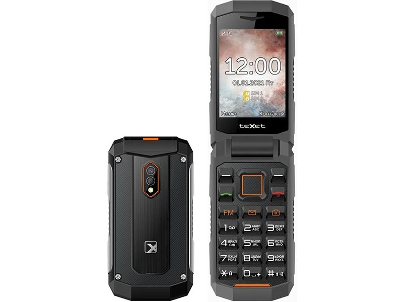 TexetМобильныйтелефонTM-D411,черный