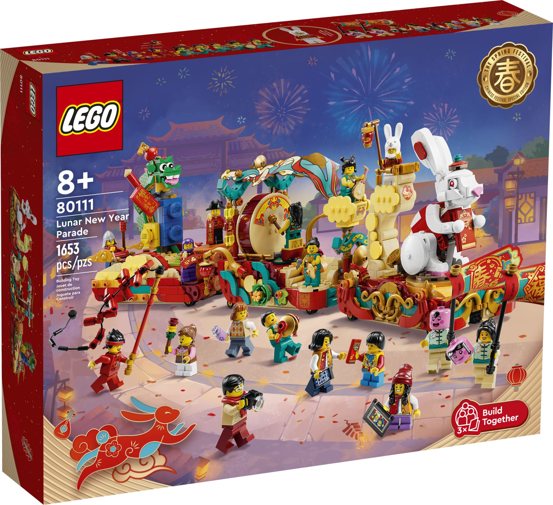 Spring Festival LEGO 80111 Lunar New Year Parade lego OZON 853298152