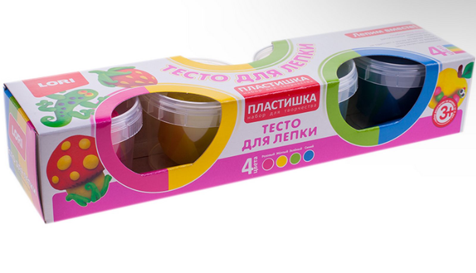 тесто для лепки фикс прайс