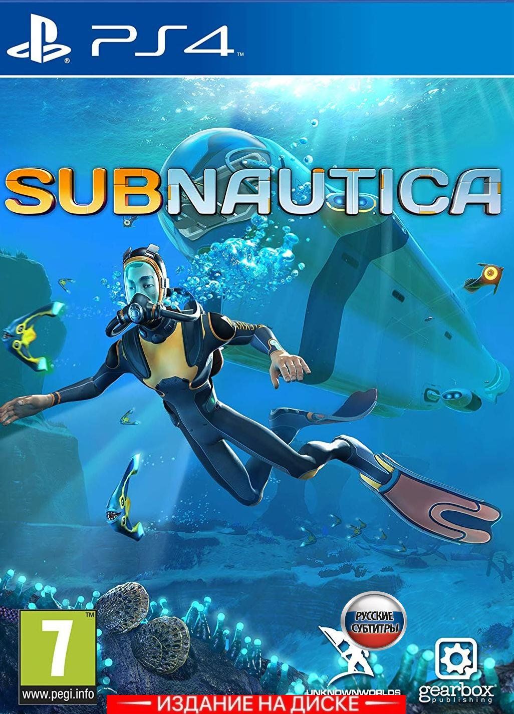 Игра Subnautica (PlayStation 4, Русские субтитры) купить по низкой цене с  доставкой в интернет-магазине OZON (309593669)