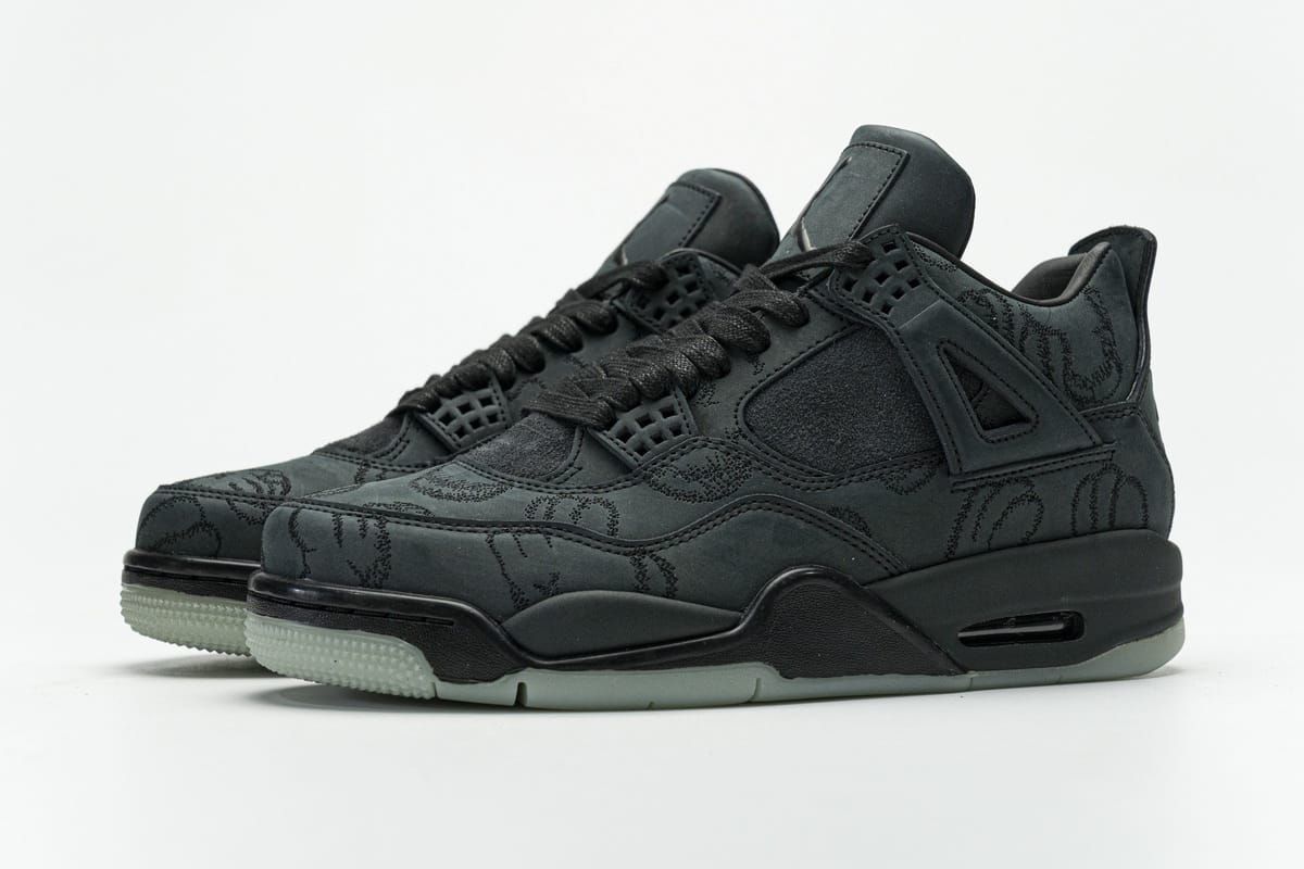 Jordan 4 Kaws Grey Купить